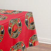 Nappe Table du service d'incendie (In Situ)