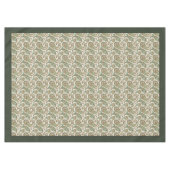 Nappe Table Earthy Paisley - Charme Boho pour dîner (Devant (Horizontal))