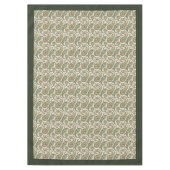 Nappe Table Earthy Paisley - Charme Boho pour dîner (Devant)