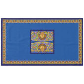 Nappe Table en verre tendu Thanksgiving Turquie 60" x 10 (Devant (Horizontal))