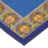 Nappe Table en verre tendu Thanksgiving Turquie 60" x 10 (Angle)