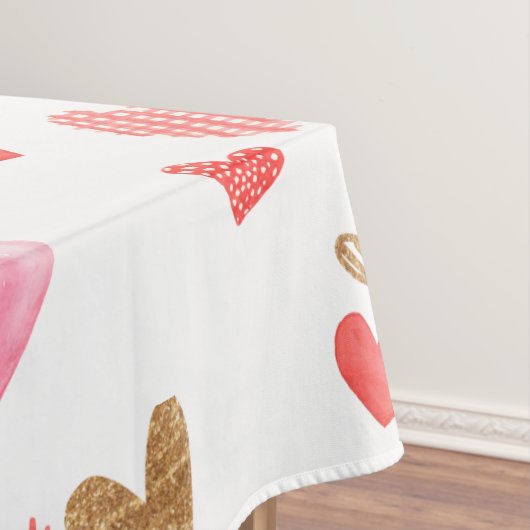 Nappe Table Saint Valentin Coeurs (In Situ)