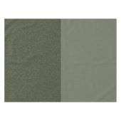 Nappe Table Verte Deux Tons - Style Rustique Moderne (Devant (Horizontal))