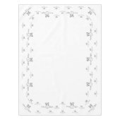 Nappe Tableau d'affichage du logo commercial personnalis (Devant)