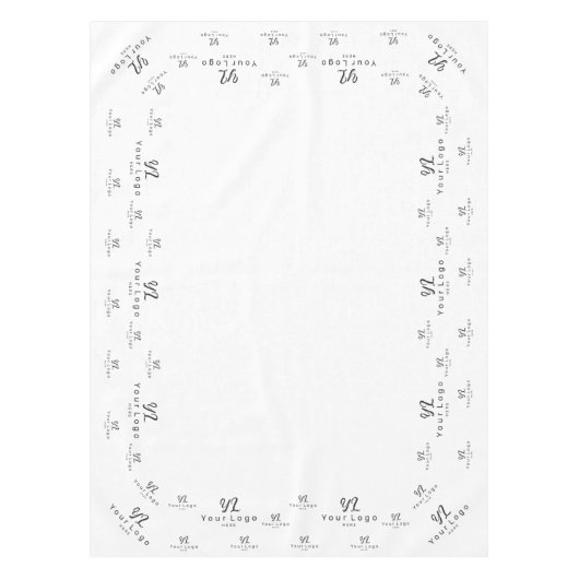 Nappe Tableau d'affichage du logo commercial personnalis (Devant)