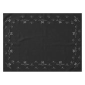 Nappe Tableau d'affichage du logo commercial personnalis (Devant (Horizontal))