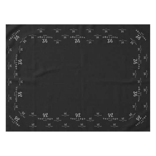 Nappe Tableau d'affichage du logo commercial personnalis (Devant (Horizontal))