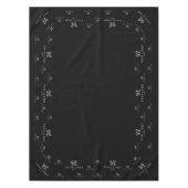 Nappe Tableau d'affichage du logo commercial personnalis (Devant)