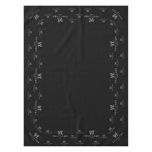 Nappe Tableau d'affichage du logo commercial personnalis (Devant)