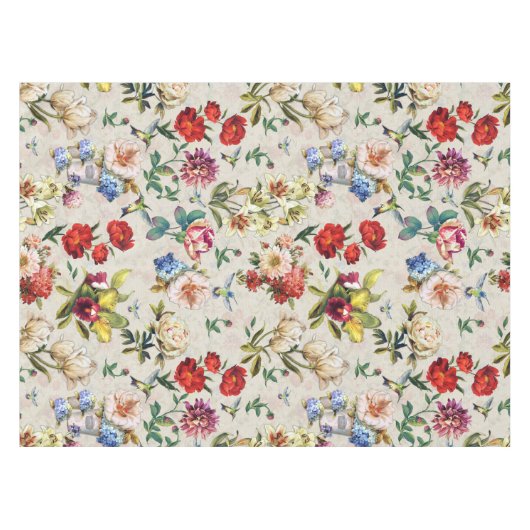 Nappe Tableau de création de l'aquarelle florale de l'ép (Devant (Horizontal))