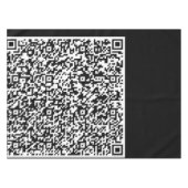 Nappe Tableau d'informations d'analyse de code QR person (Devant (Horizontal))