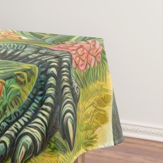 Nappe Tableau Dinosaure vintage (In Situ)