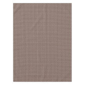 Nappe TABLEAU EN COTON BROWN CHEX 13 FONDS 52 x 70 po (Devant)