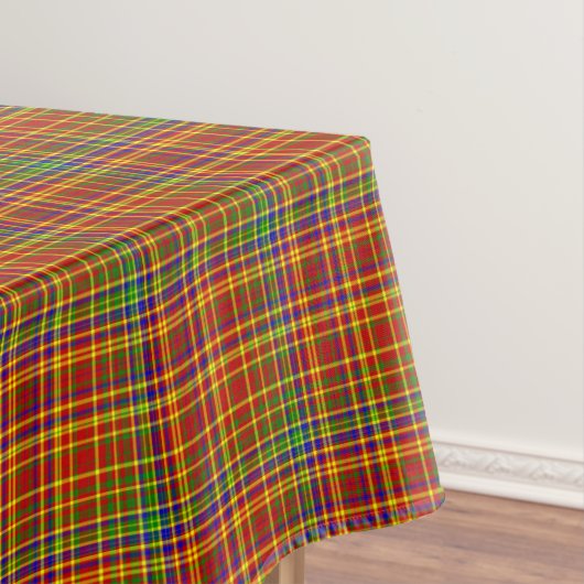 Nappe TABLECLOTH À 7 COTONS, couleur primaire, 52 x 70 p (In Situ)