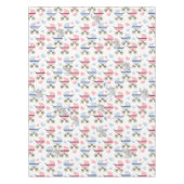 Nappe Tablecloth Baby Stroller Stork Pink Blue Elephant (Devant)