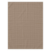 Nappe TABLECLOTH CHEX 14 COTONS BROWN 52 x 70 pouces (Devant)
