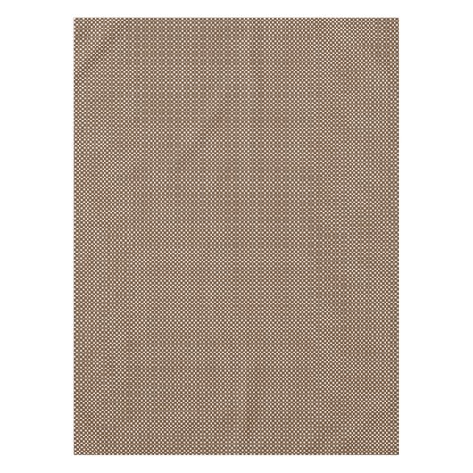 Nappe TABLECLOTH CHEX 14 COTONS BROWN 52 x 70 pouces (Devant)