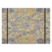 Nappe Tablecloth d'art autochtone Banagan (Devant (Horizontal))