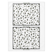Nappe Tablecloth de bousier de scarabée - Personnalisati (Devant)