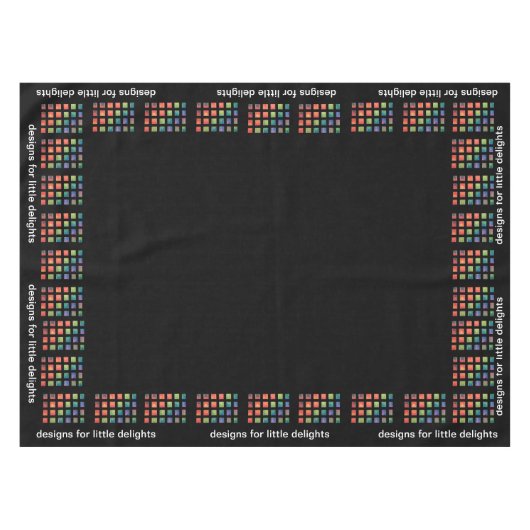 Nappe TABLECLOTH - designs pour petits plaisirs (Devant (Horizontal))