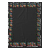 Nappe TABLECLOTH - designs pour petits plaisirs (Devant)