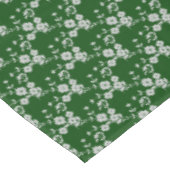 Nappe TABLECLOTH EN COTON FS Style 1-vert-blanc-52x70 (Angle)