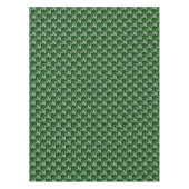 Nappe TABLECLOTH EN COTON FS Style 1-vert-blanc-52x70 (Devant)