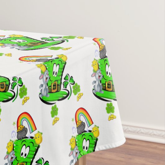 Nappe Tablecloth Happy Saint Patrick's Day Rabbit (In Situ)