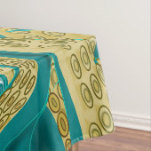 Nappe Tablecloth Octopus Art Design (In Situ)