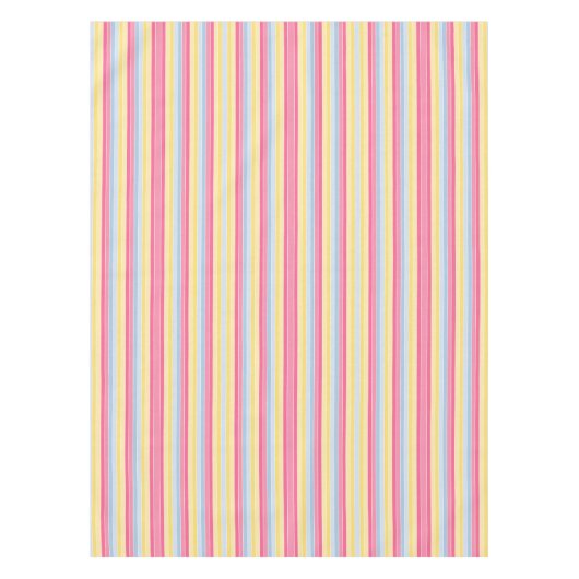 Nappe Tablecloth Pastel Stripe (Devant)
