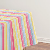 Nappe Tablecloth Pastel Stripe (In Situ)