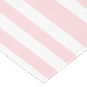 Nappe Tablecloth Pink & White Stripe (Angle)