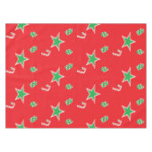 Nappe Tablecloth Polka Dot Design - Noël (Devant (Horizontal))