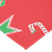 Nappe Tablecloth Polka Dot Design - Noël (Angle)