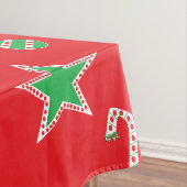 Nappe Tablecloth Polka Dot Design - Noël (In Situ)