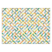 Nappe Tablecloth quadrillage quadrillant quartiers color (Devant (Horizontal))