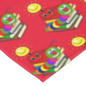 Nappe Tablecloth Red Bookworm Livres Apple (Angle)