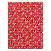 Nappe Tablecloth Red Bookworm Livres Apple (Devant)