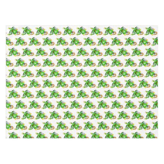 Nappe Tablecloth Saint Patrick's Day Rabbit (Devant (Horizontal))