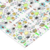 Nappe Tablecloth Spaceshies Aliens étoiles (Angle)