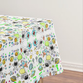 Nappe Tablecloth Spaceshies Aliens étoiles (In Situ)