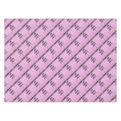 NAPPE TABLECLOTH - UNE FILLE A BESOIN DE SES ACCESSOIRES (Devant (Horizontal))