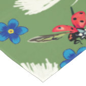 Nappe Tableclotte de printemps de Ladybugs (Angle)