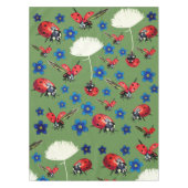 Nappe Tableclotte de printemps de Ladybugs (Devant)