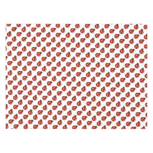 Nappe Tableclotte Rouge Et Blanc (Devant (Horizontal))