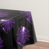 Nappe Tablecolite Web violet Halloween Spider (In Situ)