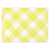 Nappe Tablecoth Yellow White Plaid  (Devant (Horizontal))