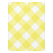 Nappe Tablecoth Yellow White Plaid  (Devant)