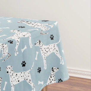 Nappe Tablette dalmate de pattes et d'os