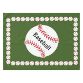 Nappe Tablette Design Baseballs (Devant (Horizontal))